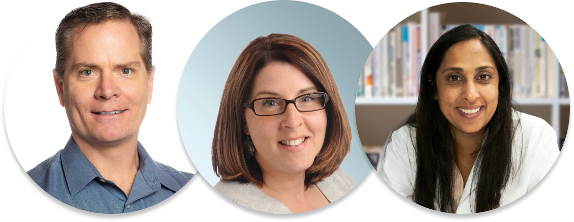 headshot of 3 included health care team providers