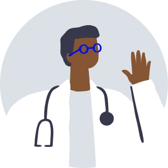 illustration of doctor