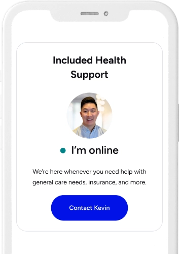 Care coordinator online Included Health app