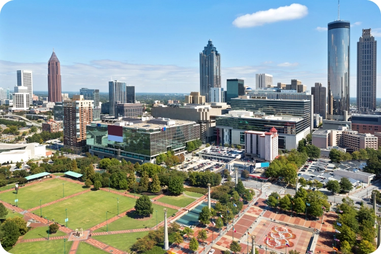 Atlanta city scape