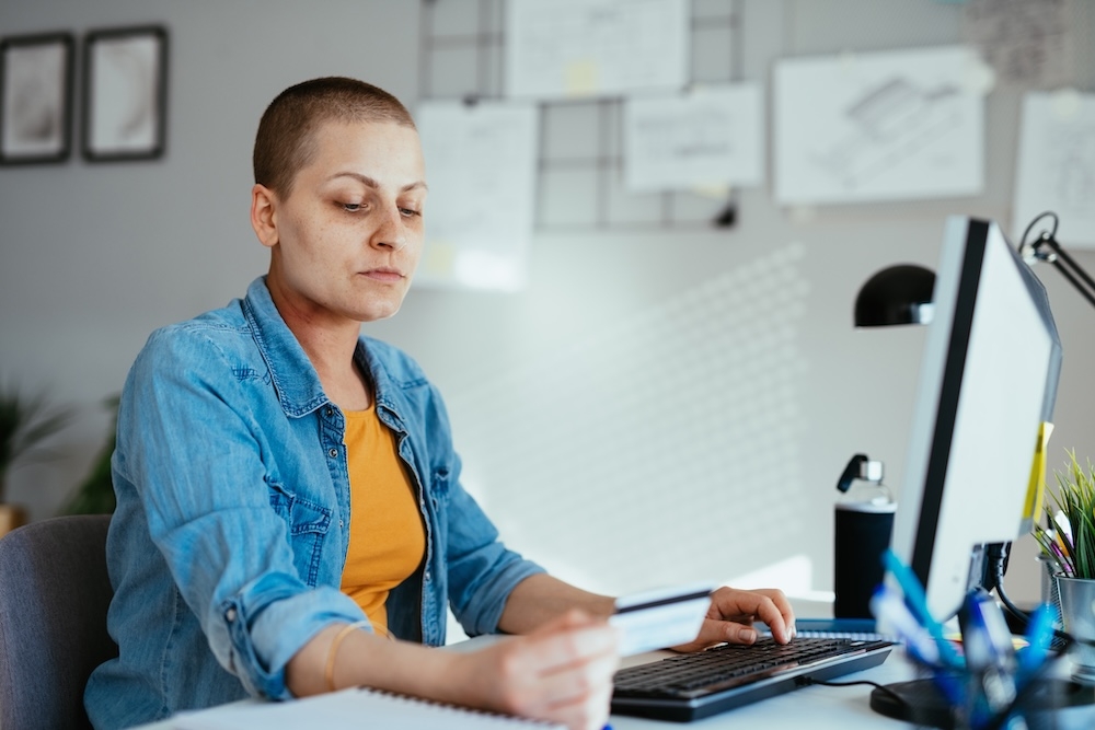 woman on using Included Health specialty care and case management
