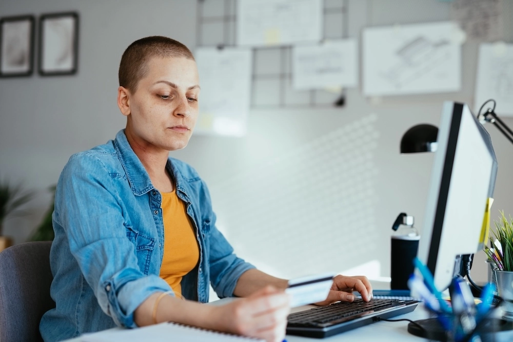 woman on using Included Health specialty care and case management
