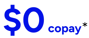 $0 copago con exención de responsabilidad