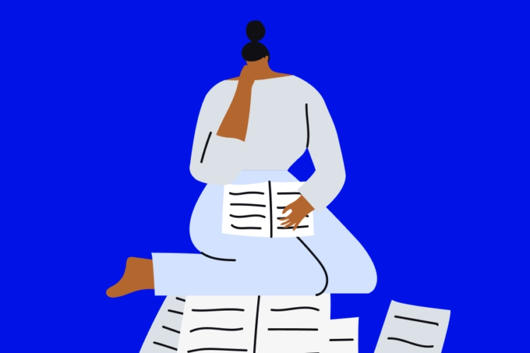 Header illustration for Financial Anxiety