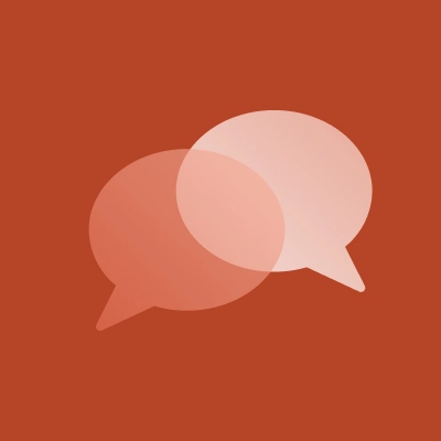 Speech bubble icon