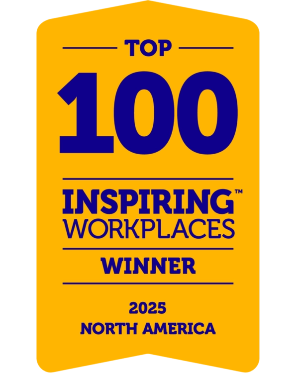 Top 100 inspiring workplaces 2025 North America Winner